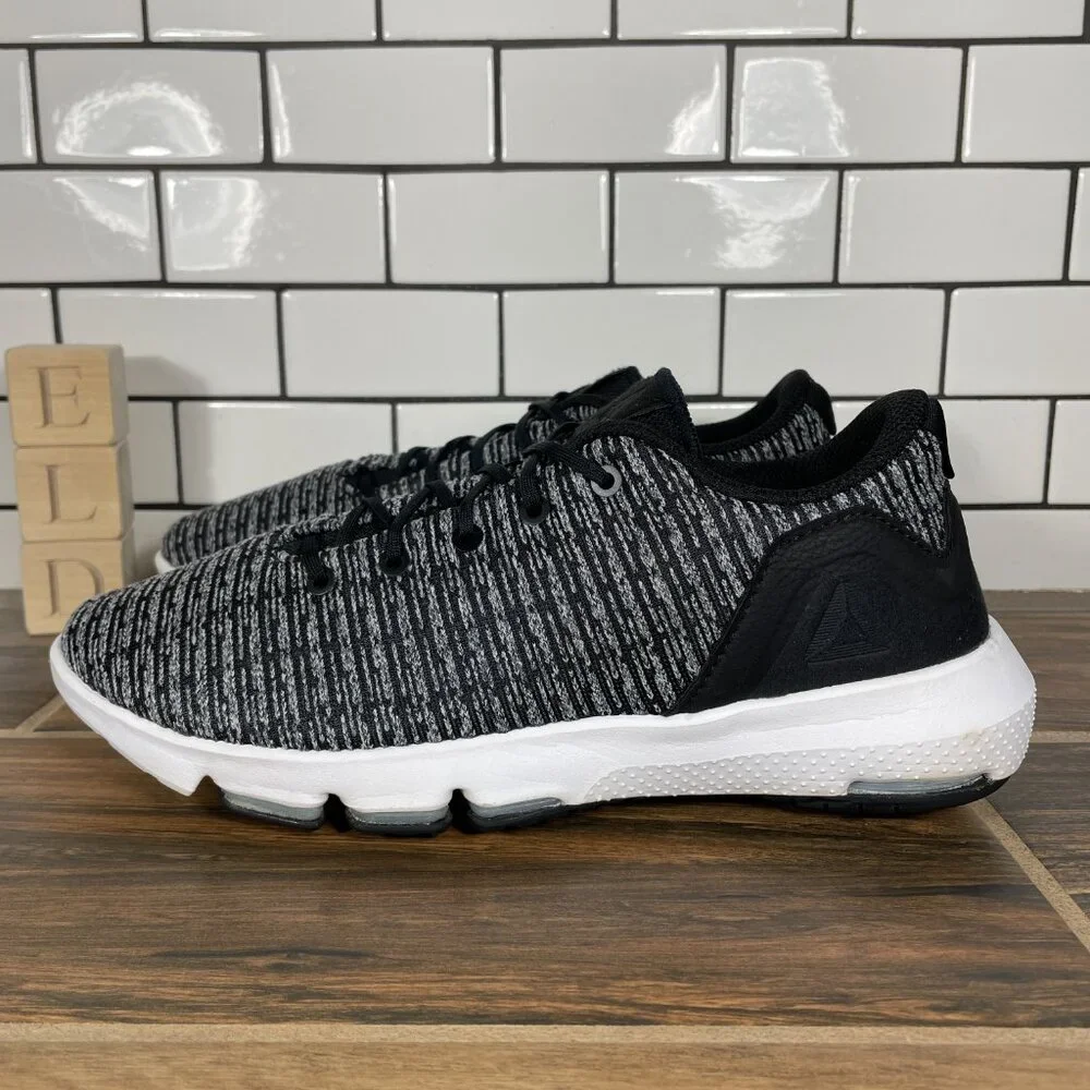 Reebok Cloudride DMX 3.0 Shoes Womens Size 9 Black Gray White Walking Sneakers